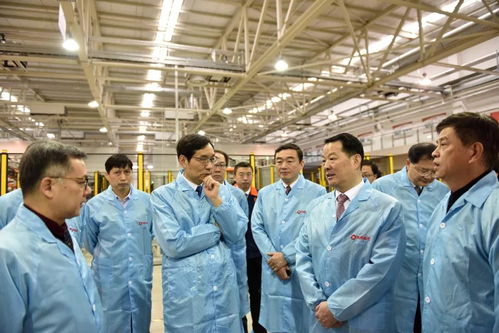 周育先調(diào)研凱盛科技蚌埠企業(yè)，強調(diào)推進電子專用材料研發(fā)與創(chuàng)新